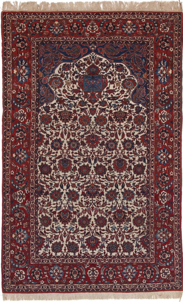 Persian Rug Isfahan 227x143 227x143, Persian Rug Knotted by hand