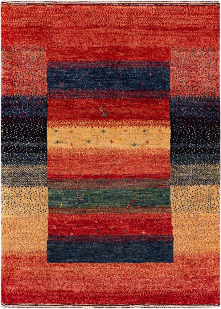 Tappeto persiano Persiano Gabbeh Loribaft Essence 86x64 86x64, Tappeto persiano Annodato a mano