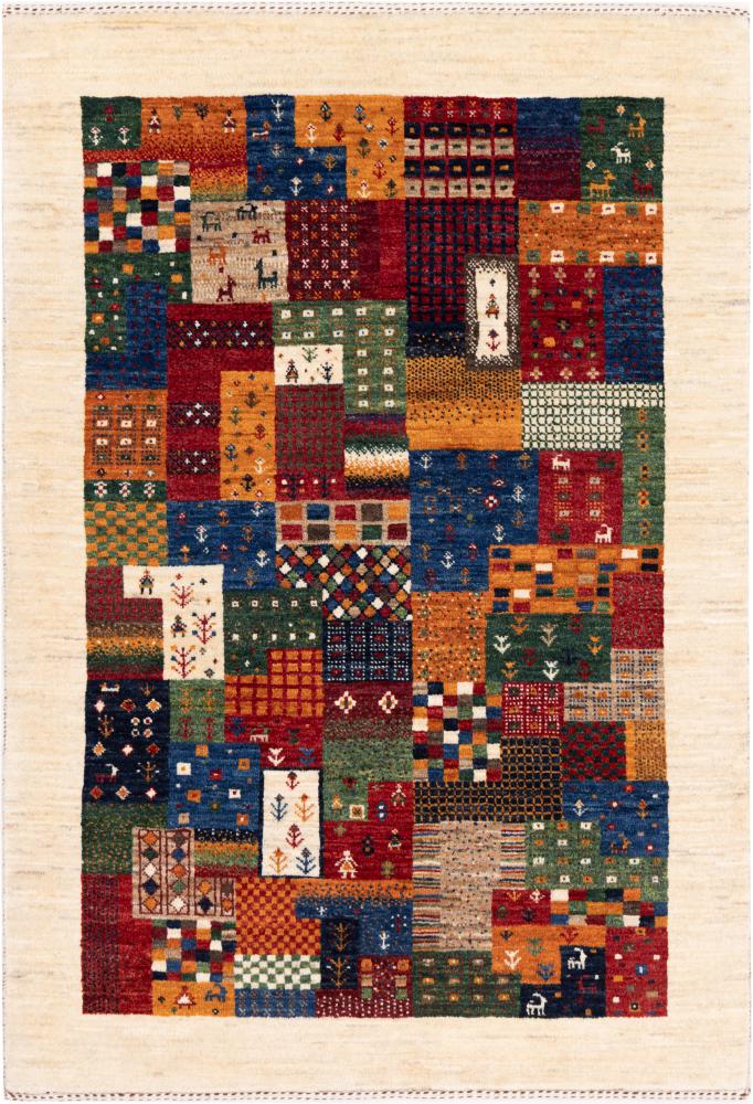 Perzisch tapijt Perzisch Gabbeh Loribaft Nowbaft 124x85 124x85, Perzisch tapijt Handgeknoopte