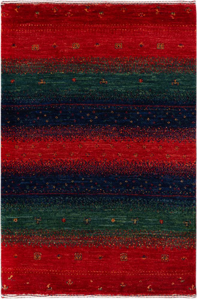 Perserteppich Perser Gabbeh Loribaft Essence 94x62 94x62, Perserteppich Handgeknüpft