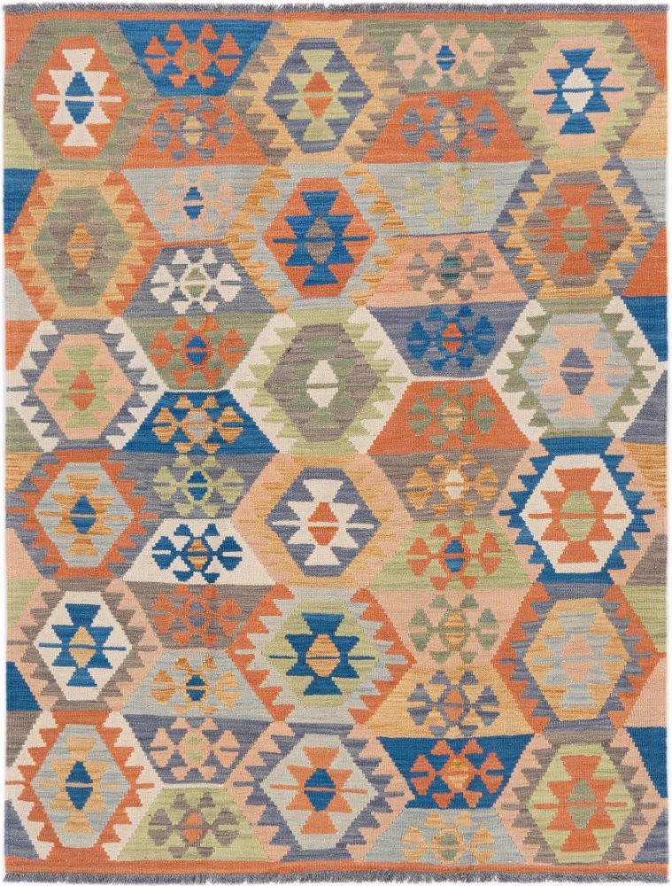 Afgán szőnyeg Kilim Afgán 169x129 169x129, Perzsa szőnyeg Kézzel szőtt