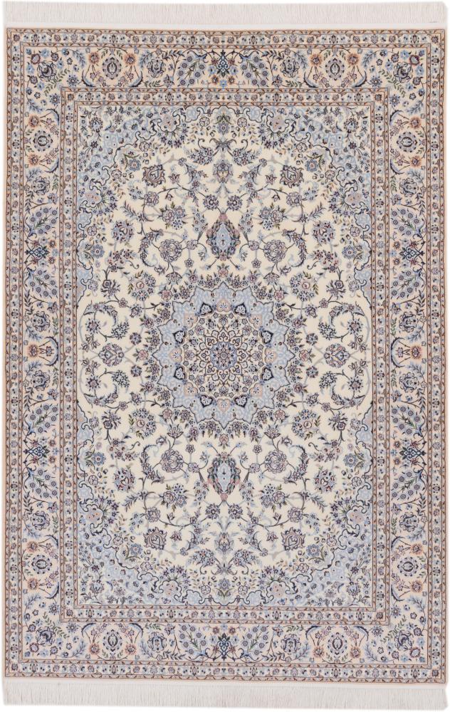 Tapis persan Naïn 6La 261x181 261x181, Tapis persan Noué à la main
