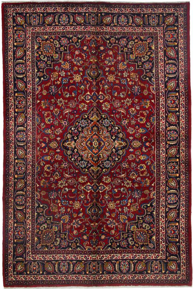 Persisk tæppe Mashhad 292x195 292x195, Persisk tæppe Knyttet i hånden