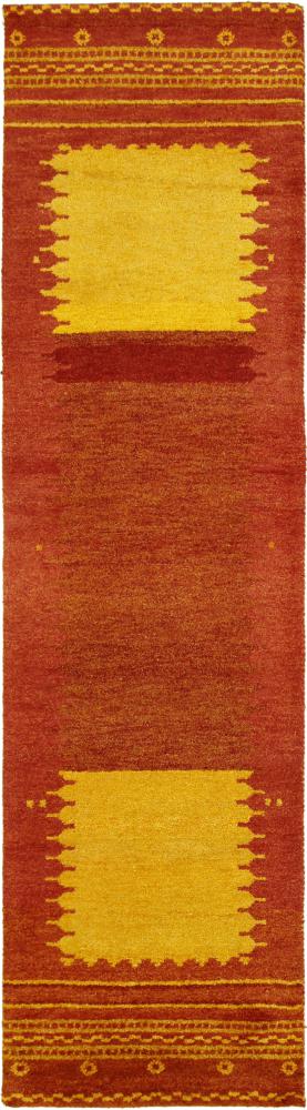 Indisk matta Gabbeh 299x82 299x82, Persisk matta Knuten för hand