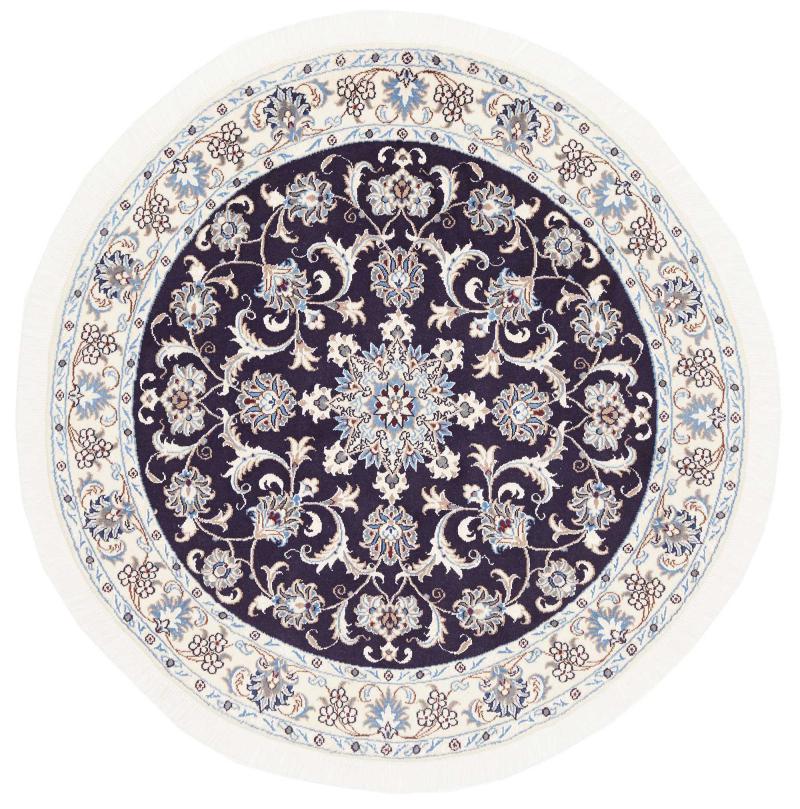 Tappeto persiano Nain 145x145 145x145, Tappeto persiano Annodato a mano
