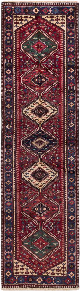 Persian Rug Yalameh 313x82 313x82, Persian Rug Knotted by hand