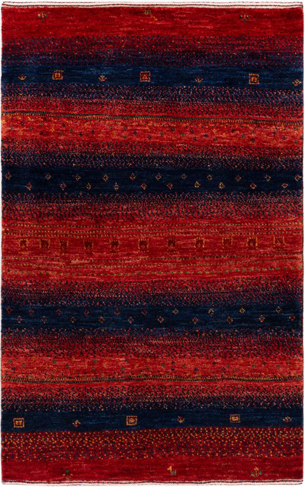 Tapis persan Persan Gabbeh Loribaft Essence 96x59 96x59, Tapis persan Noué à la main
