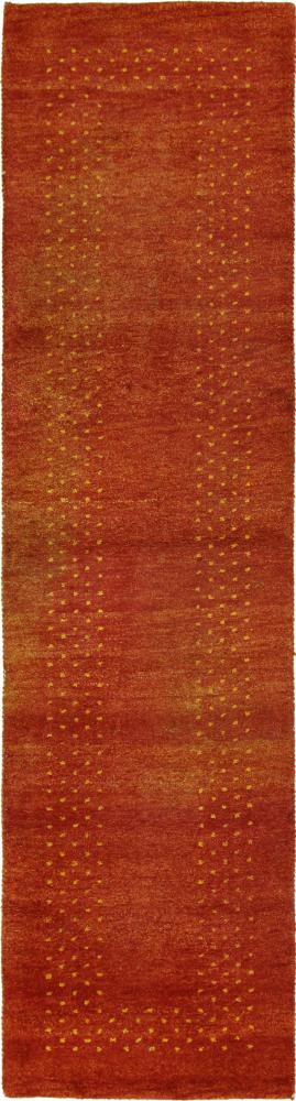 Indisk matta Gabbeh 298x78 298x78, Persisk matta Knuten för hand