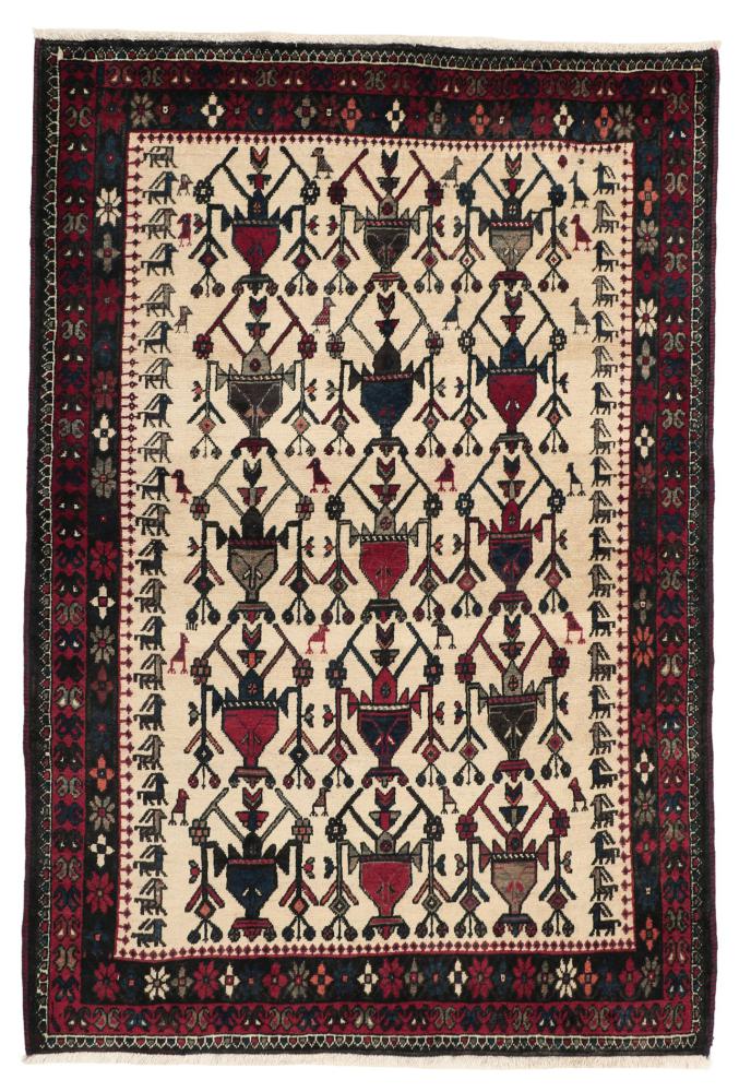 Covor persan Afshar Sirjan 156x107 156x107, Covor persan Lucrate de mână