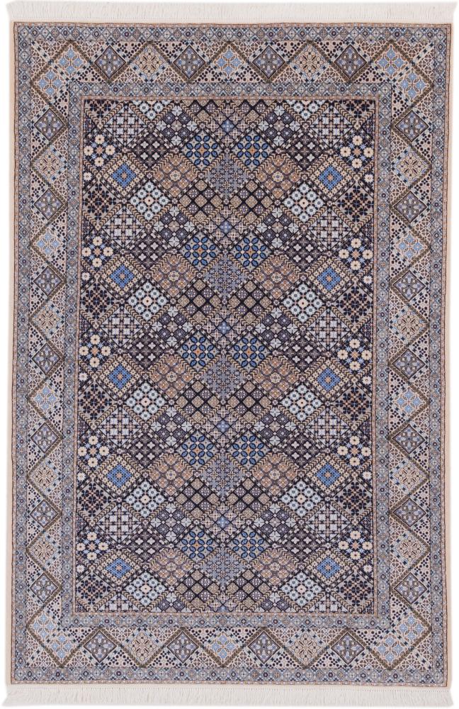 Tapis persan Naïn 6La 234x158 234x158, Tapis persan Noué à la main