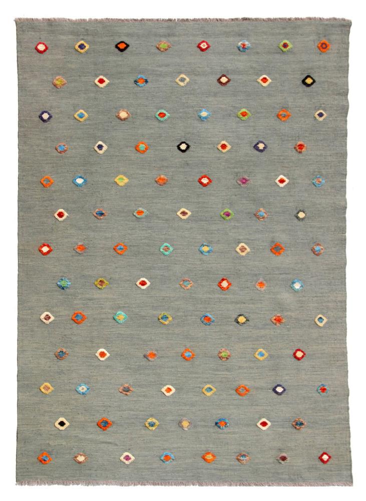 Alfombra afgana Kilim Afghan Nimbaft Edition 234x169 234x169, Alfombra persa Tejido a mano