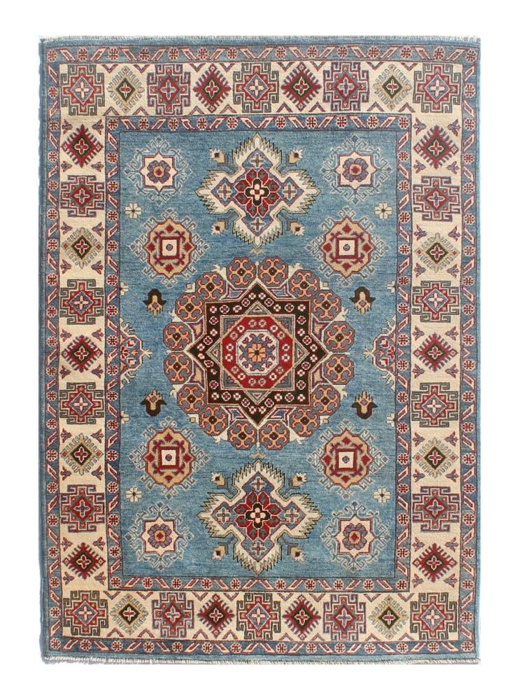Afghaans tapijt Kazak Ghazni 203x148 203x148, Perzisch tapijt Handgeknoopte