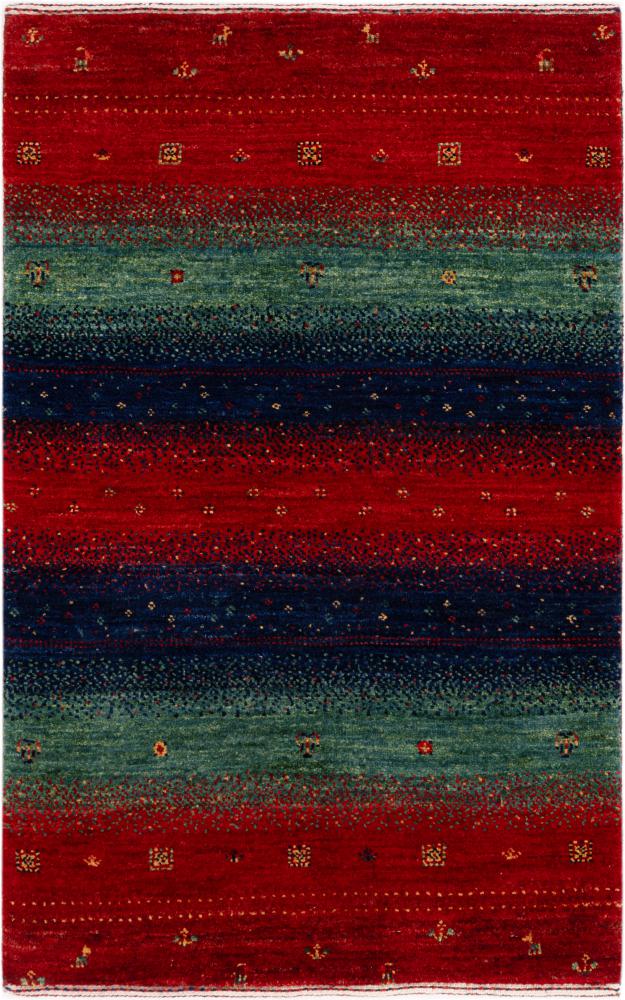 Περσικό χαλί Περσικό Γκάμπεθ Loribaft Essence 97x59 97x59, Περσικό χαλί Χειροποίητο με κόμπους