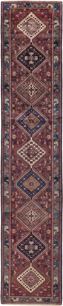 Alfombra persa Yalameh 400x80 400x80, Alfombra persa Anudado a mano