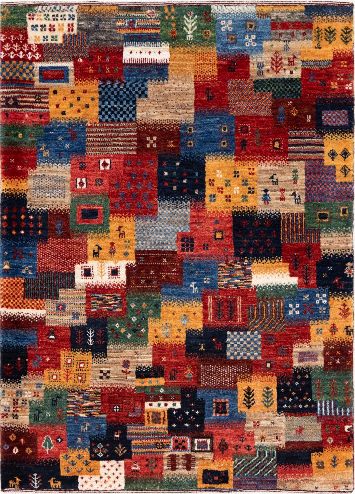 Perzisch tapijt Perzisch Gabbeh Loribaft Nowbaft 118x86 118x86, Perzisch tapijt Handgeknoopte