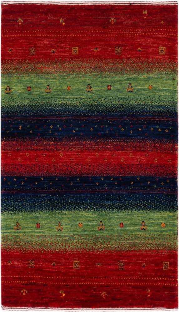 Persian rug Persian Gabbeh Loribaft Essence 99x59 99x59, Persian rug Hand-knotted