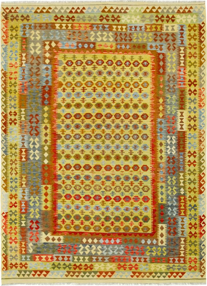 Tapete persa Kilim Fars 341x259 341x259, Tapete persa Tecido à mão