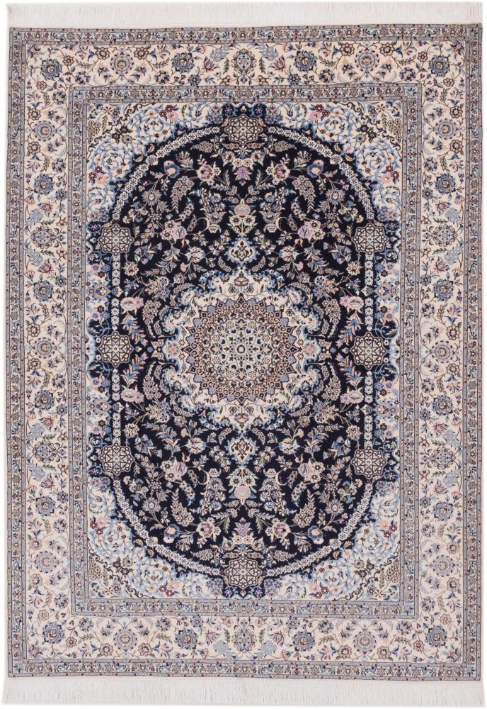 Tapis persan Naïn 6La 235x172 235x172, Tapis persan Noué à la main