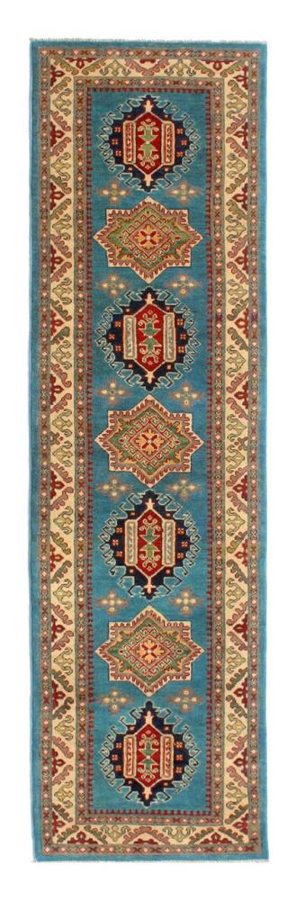 Afghan rug Kazak Ghazni 306x82 306x82, Persian Rug Knotted by hand
