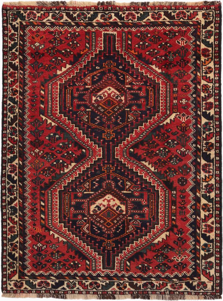 Tapete persa Shiraz 153x114 153x114, Tapete persa Atado à mão