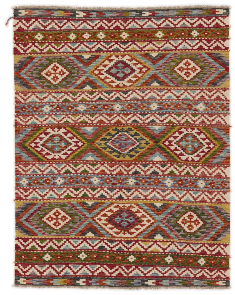Pakistaans tapijt Kilim Afghan 201x156 201x156, Perzisch tapijt Handgeweven