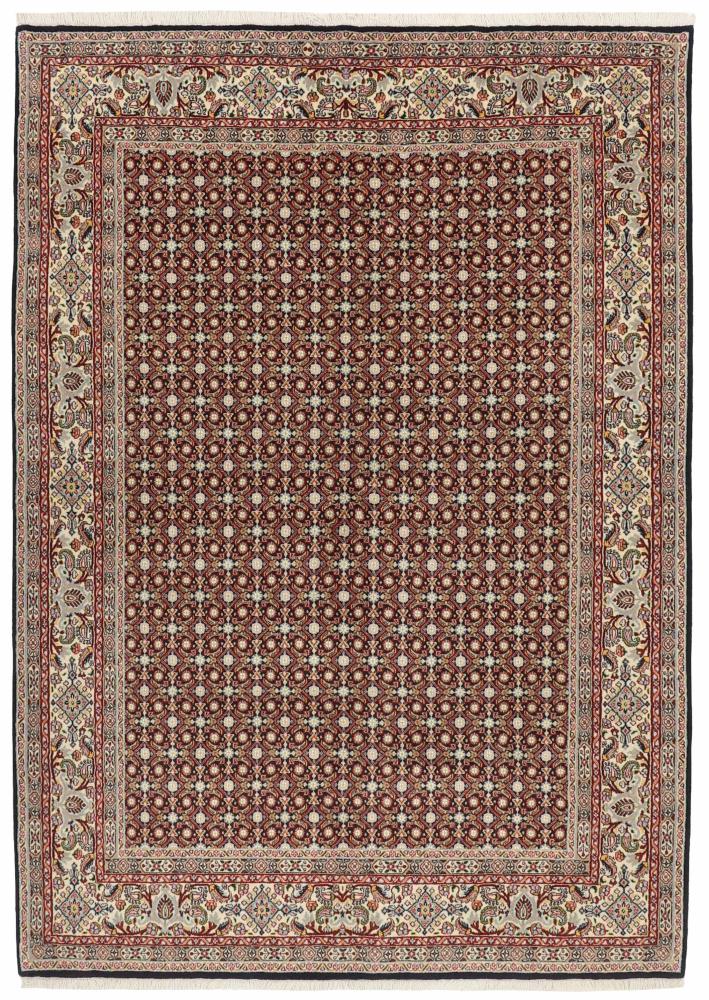 Persian Rug Moud Mahi 248x175 248x175, Persian Rug Knotted by hand