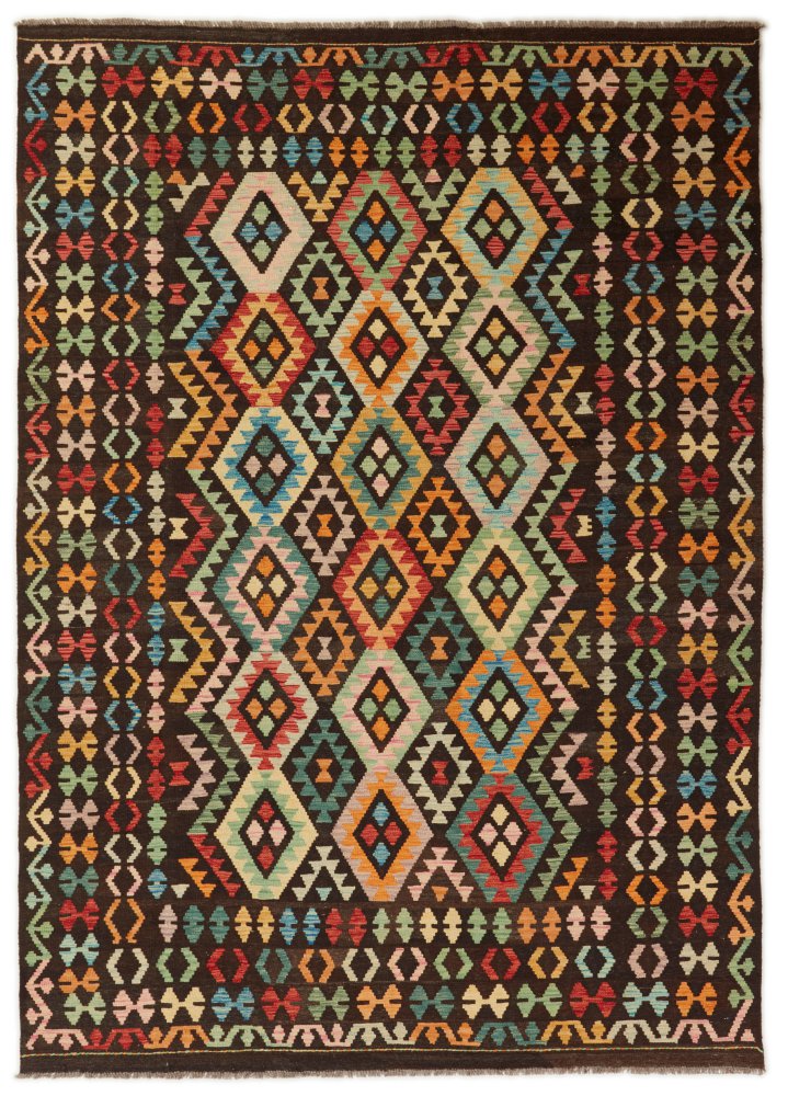 Tapis afghan Kilim Afghan 292x207 292x207, Tapis persan Tissé à la main