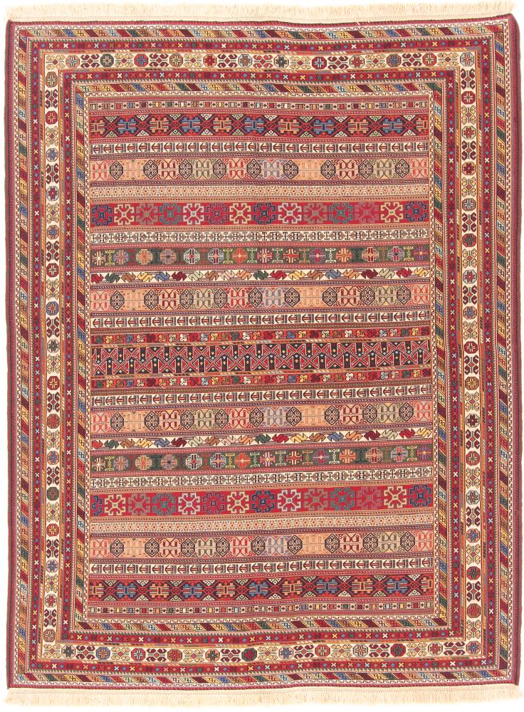 Perzisch tapijt Kilim Soozani 196x152 196x152, Perzisch tapijt Handgeweven