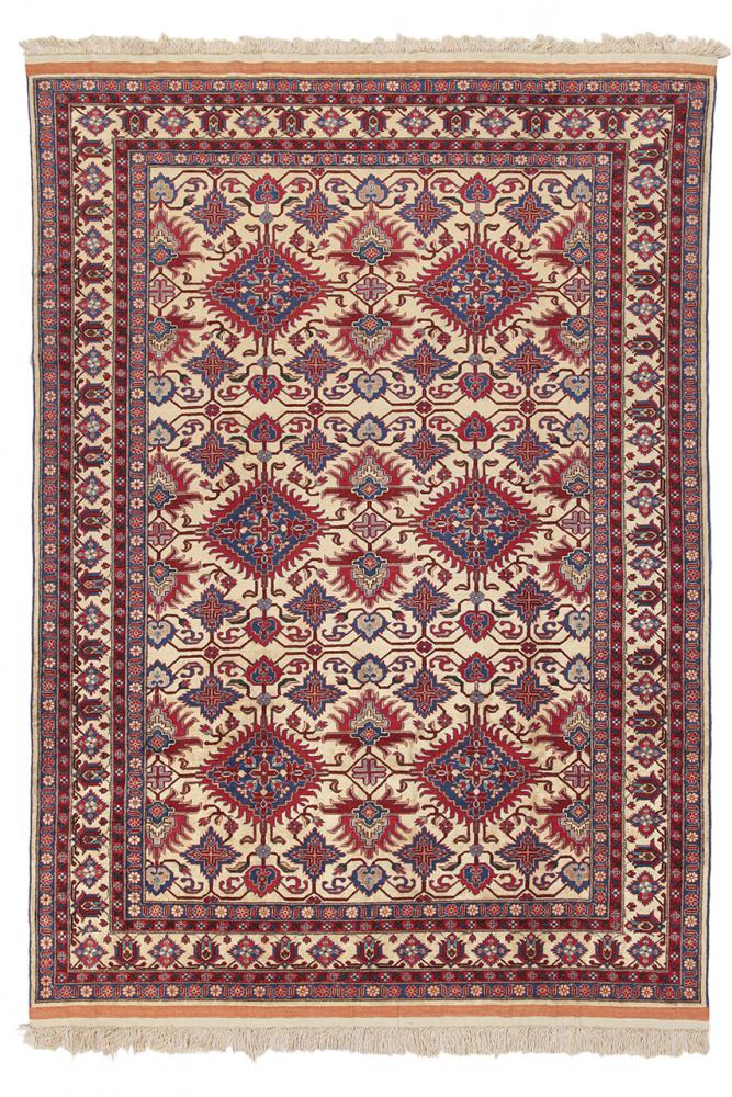 Tappeto Afgano Afghan di Seta 277x201 277x201, Tappeto persiano Annodato a mano