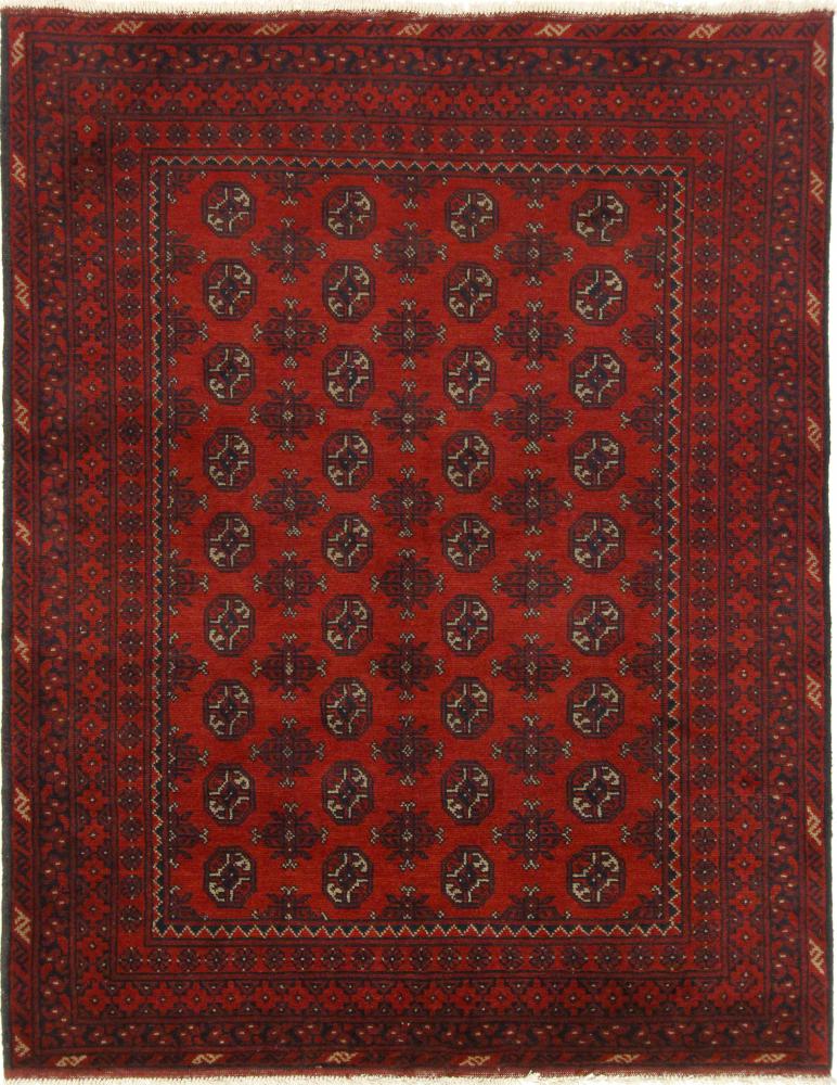 Tapete afegão Afegão Akhche 196x152 196x152, Tapete persa Atado à mão