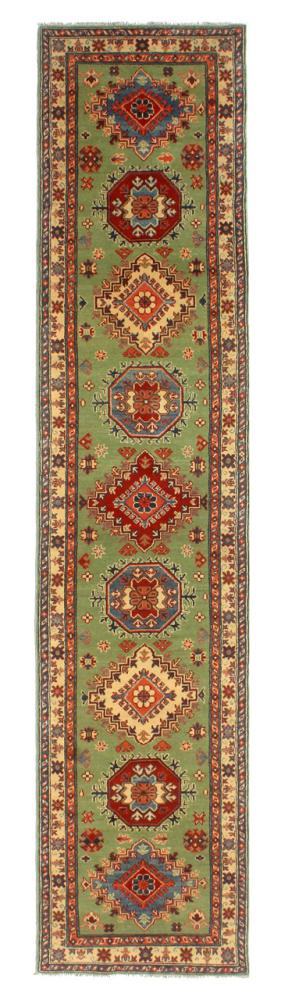 Afghan rug Kazak Ghazni 398x78 398x78, Persian Rug Knotted by hand