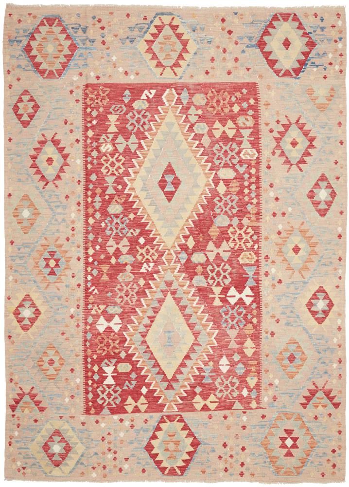 Afghanischer Teppich Kelim Afghan 9'3"x6'9" 9'3"x6'9", Perserteppich Handgewebt