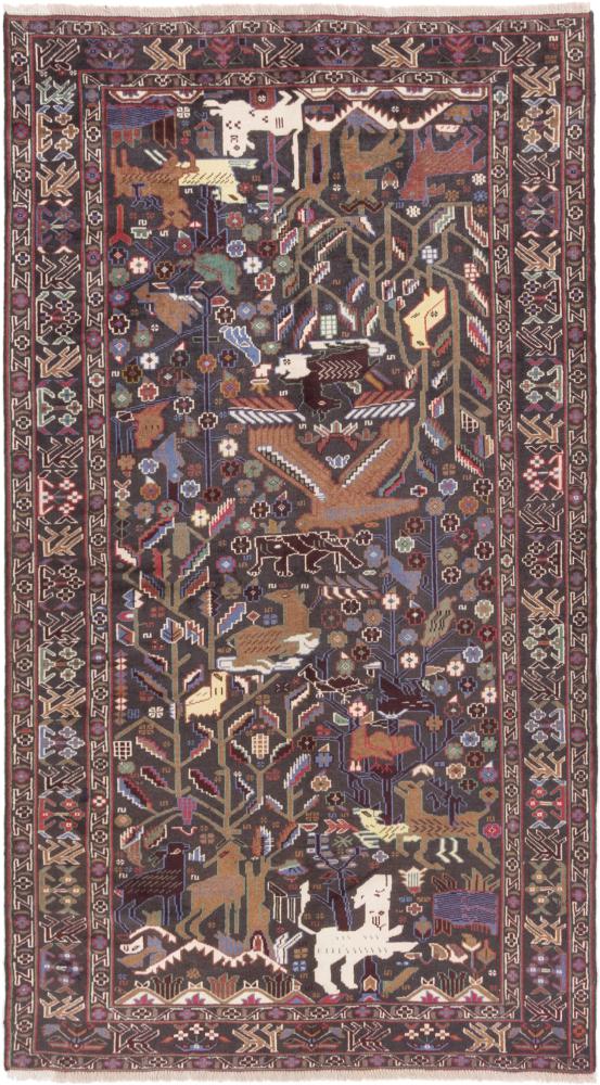 Perzisch tapijt Baluch 219x121 219x121, Perzisch tapijt Handgeknoopte