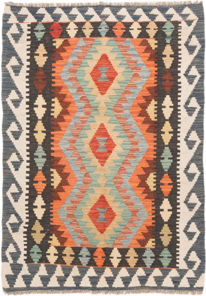 Tapete afegão Kilim Afegão 126x90 126x90, Tapete persa Tecido à mão