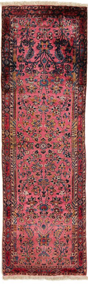 Tappeto persiano Keshan di Seta 138x43 138x43, Tappeto persiano Annodato a mano