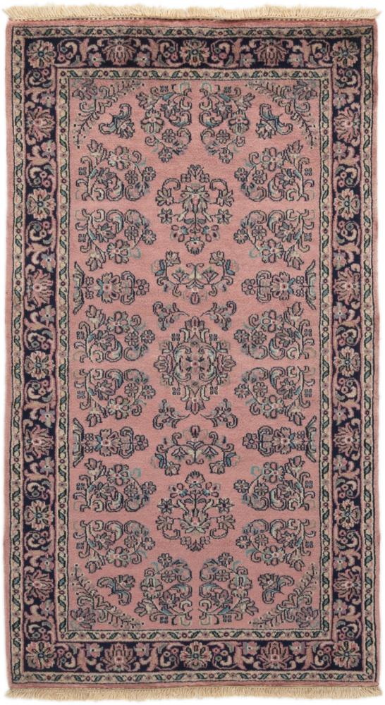 Indo rug Indo Sarouk 161x89 161x89, Persian Rug Knotted by hand