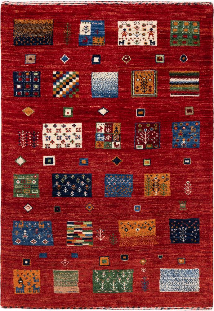 Perzisch tapijt Perzisch Gabbeh Loribaft Nowbaft 115x79 115x79, Perzisch tapijt Handgeknoopte