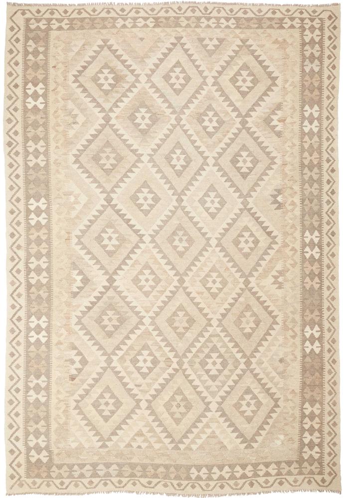 Tapis afghan Kilim Afghan 298x205 298x205, Tapis persan Tissé à la main