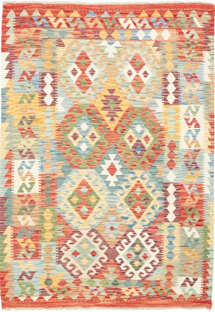 Afghansk teppe Kelim  Afghan 184x130 184x130, Persisk teppe Handwoven 