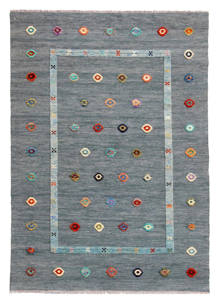 Alfombra afgana Kilim Afghan Nimbaft Edition 238x176 238x176, Alfombra persa Tejido a mano