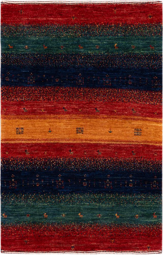 Tapete persa Persa Gabbeh Loribaft Essence 98x60 98x60, Tapete persa Feito à mão