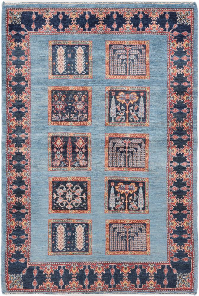 Persian Rug Persian Gabbeh Loribaft Z 122x82 122x82, Persian Rug Knotted by hand