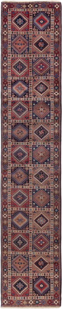 Perserteppich Yalameh 14'1"x2'10" 14'1"x2'10", Perserteppich Handgeknüpft