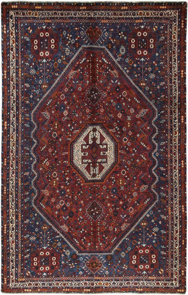 Perzisch tapijt Shiraz 283x179 283x179, Perzisch tapijt Handgeknoopte