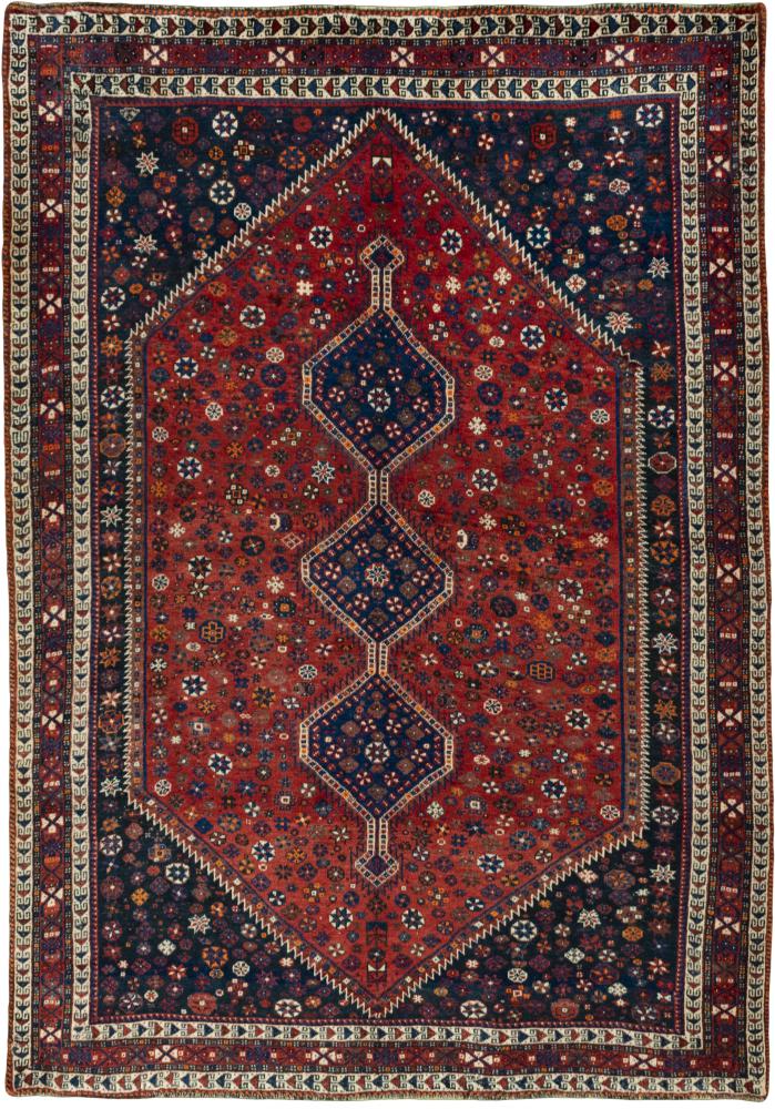 Persialainen matto Shiraz 281x194 281x194, Persialainen matto Solmittu käsin