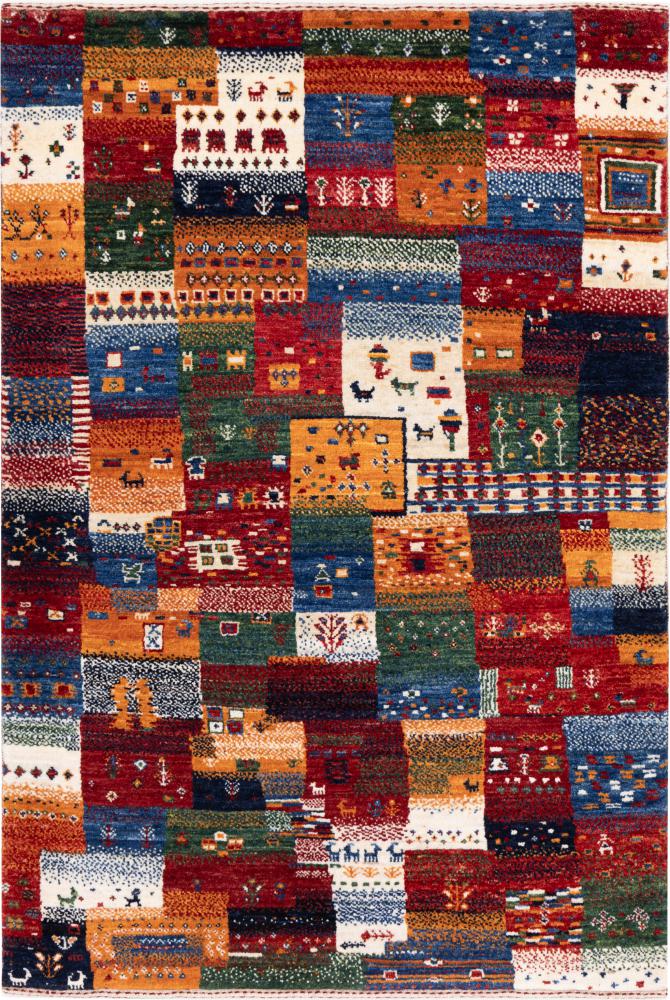 Perzisch tapijt Perzisch Gabbeh Loribaft Nowbaft 127x85 127x85, Perzisch tapijt Handgeknoopte