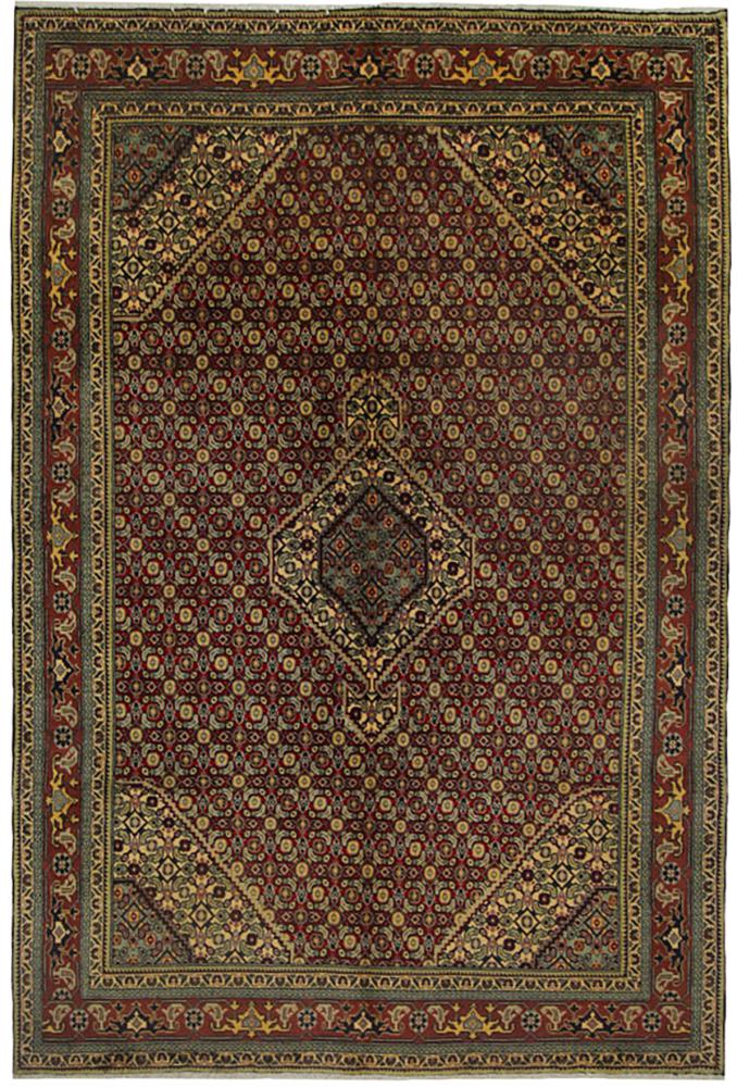 Tapis persan Meshkin 293x196 293x196, Tapis persan Noué à la main