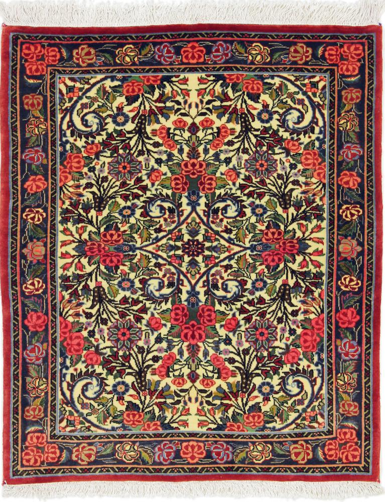 Persian Rug Bidjar 88x75 88x75, Persian Rug Knotted by hand