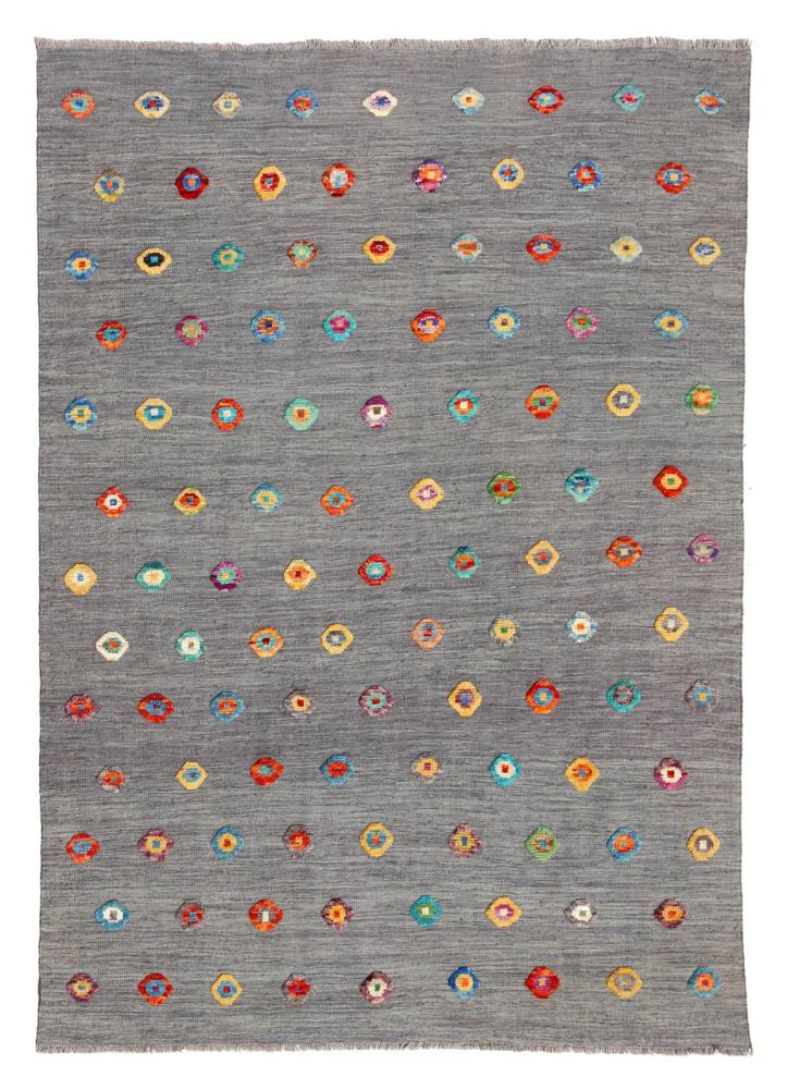 Alfombra afgana Kilim Afghan Nimbaft Edition 237x174 237x174, Alfombra persa Tejido a mano