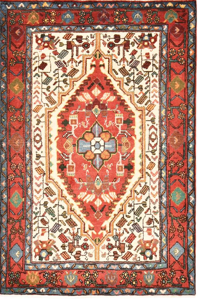 Persian Rug Nahavand 141x95 141x95, Persian Rug Knotted by hand